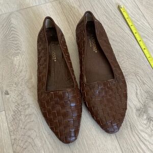 Rangoni Firenze Genuine Leather Made in Italy Sz 9.5 B (NARROW) Loafers
